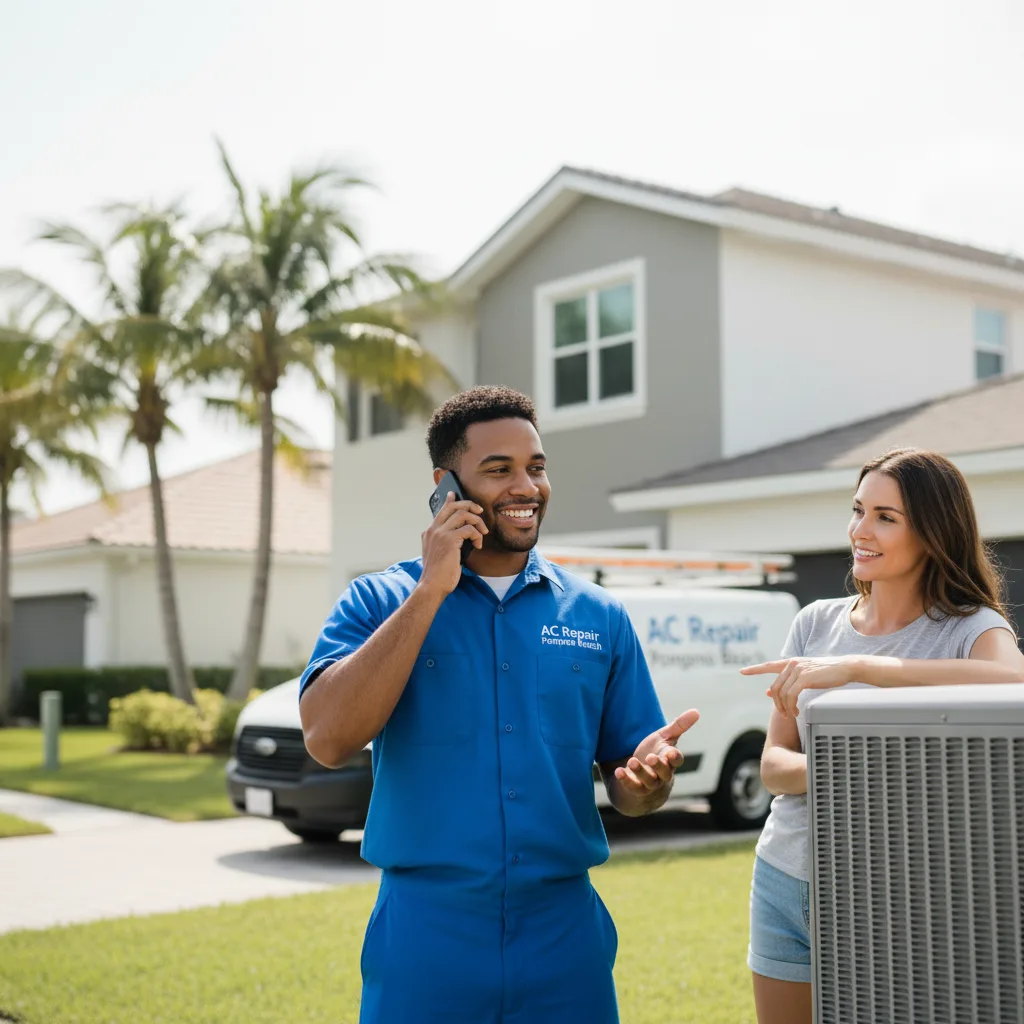 AC Repair Pompano Beach customer support in Odenton